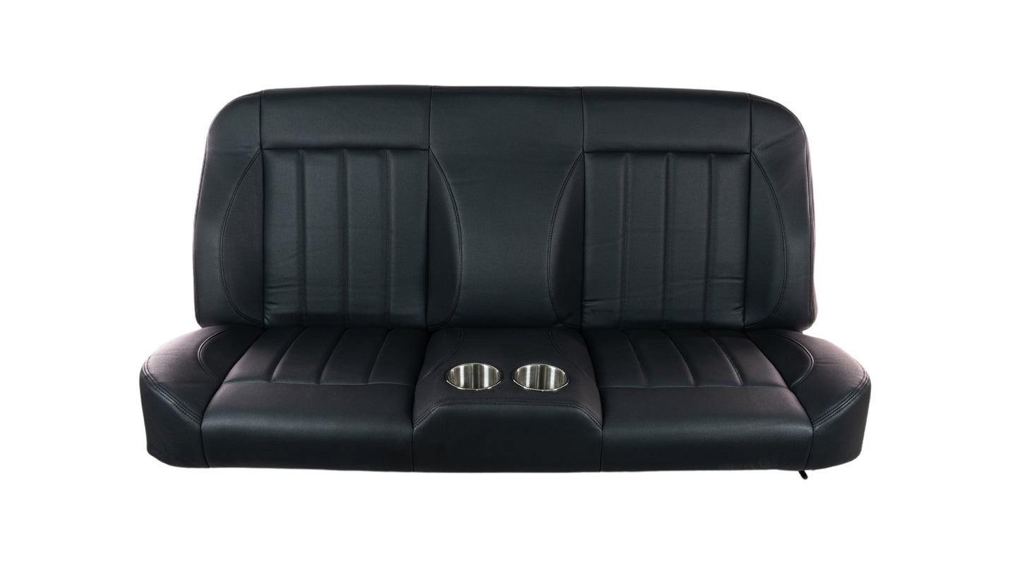 CTX-60-Full Backrest Bench Seat, 60" With Cupholder