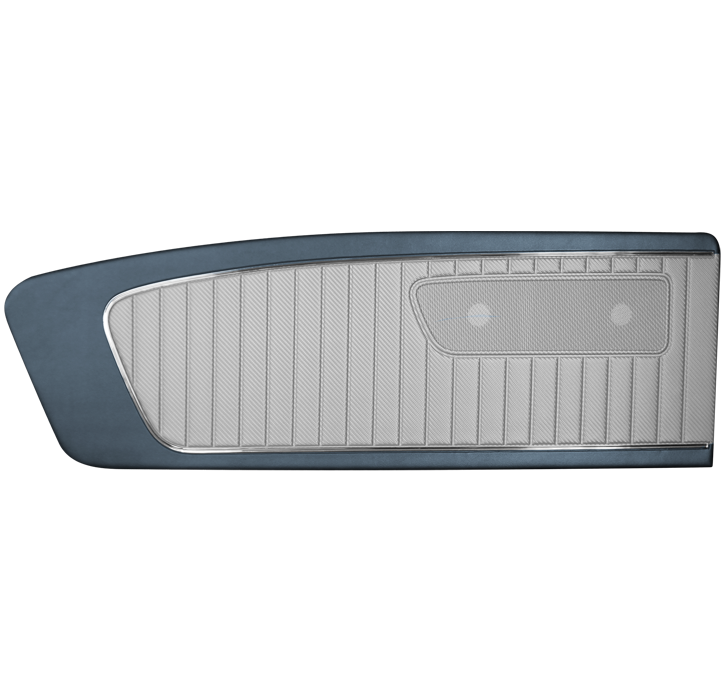 1965 Mustang Standard Door Panels 2 Tones