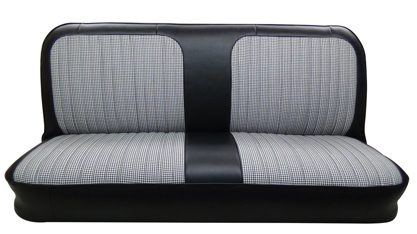 1967-72 Chevrolet Truck Front Bench With Houndstooth Inserts