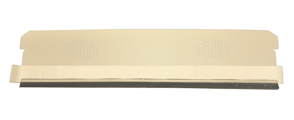 1968-72 Nova 2 Door Colored Board Package Tray with Speaker Holes