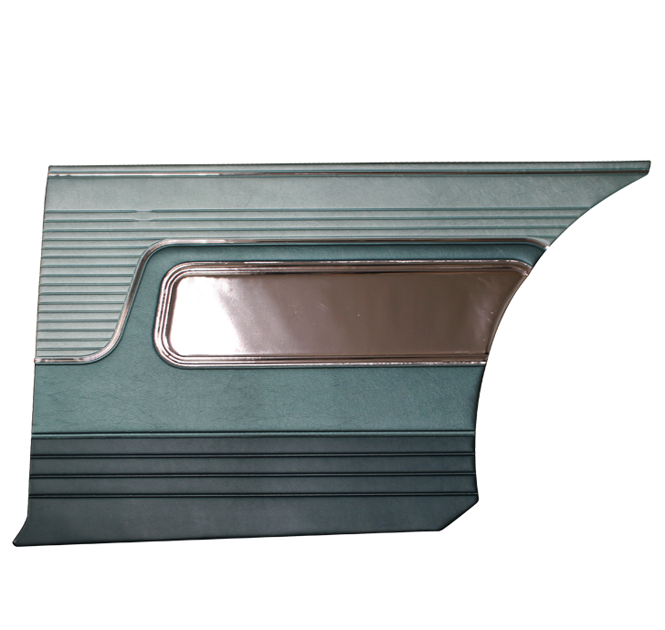 1963 Galaxie 500 2 Door Sedan-Post Rear Quarter Panels