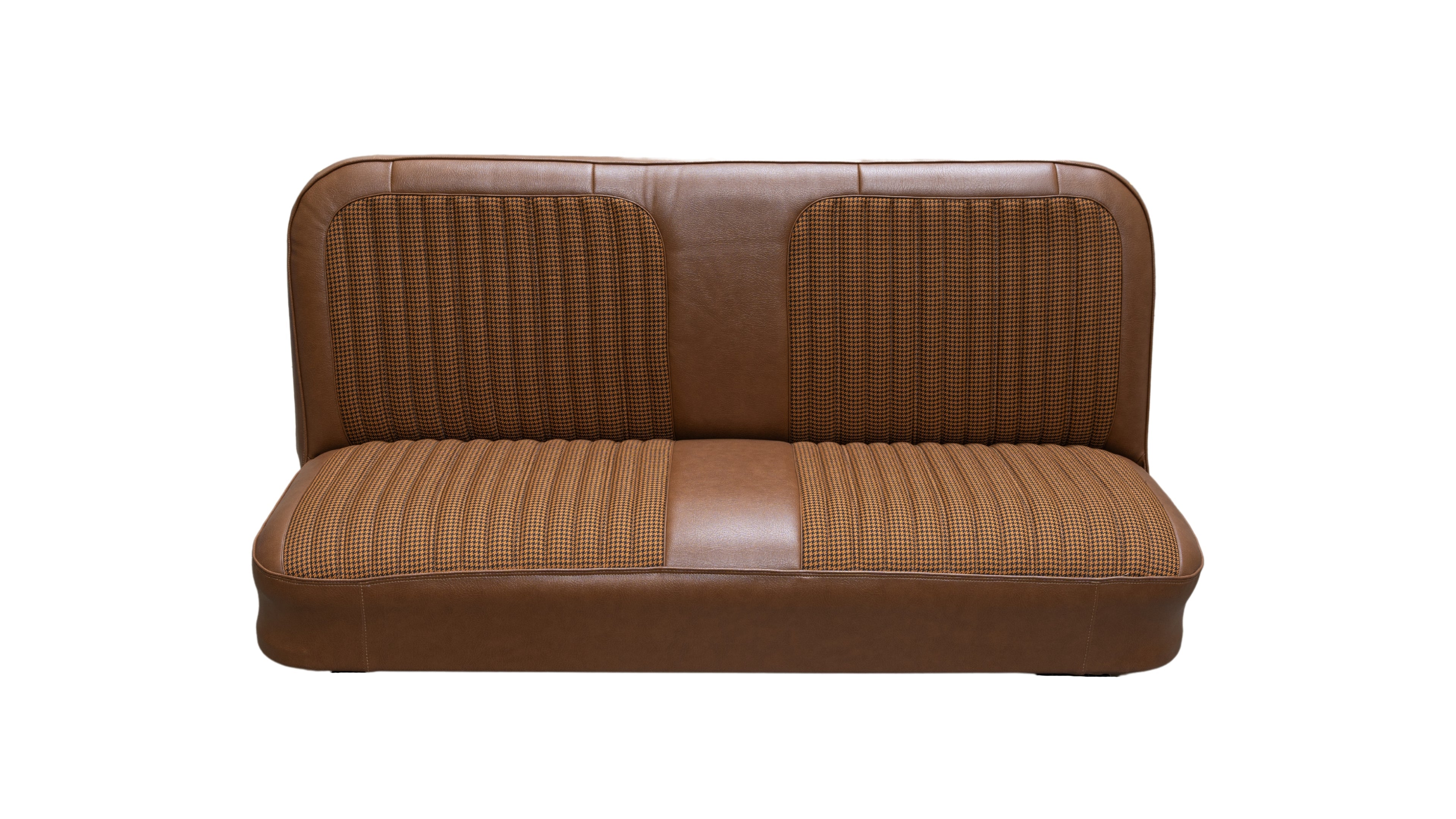 1971-72 Chevrolet Truck Front Bench With Houndstooth Inserts