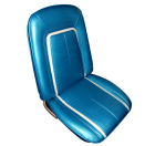 1967 Camaro Deluxe Front Buckets With Fold Down Rear Bench Full Set