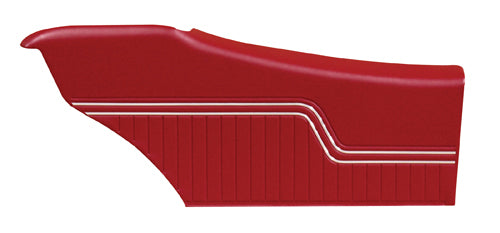 1972 Chevelle Pre-Assembled Coupe Rear Quarter Panels